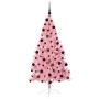 Árbol de Navidad Artificial Preiluminado Rosa 210 cm PVC en Decoración Festiva y Estacional | Comprar online en Foru.es