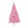 Árbol de Navidad Artificial Preiluminado Rosa 210 cm PVC en Decoración Festiva y Estacional | Comprar online en Foru.es