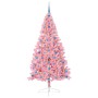 Árbol de Navidad Artificial Preiluminado Rosa 210 cm PVC en Decoración Festiva y Estacional | Comprar online en Foru.es