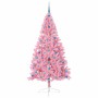 Árbol de Navidad Artificial Preiluminado Rosa 210 cm PVC en Decoración Festiva y Estacional | Comprar online en Foru.es