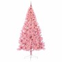 Árbol de Navidad Artificial Preiluminado Rosa 240 cm PVC en Decoración Festiva y Estacional | Comprar online en Foru.es
