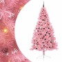Árbol de Navidad Artificial Preiluminado Rosa 240 cm PVC en Decoración Festiva y Estacional | Comprar online en Foru.es