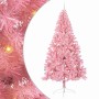 Árbol de Navidad Artificial Preiluminado Rosa 240 cm PVC en Decoración Festiva y Estacional | Comprar online en Foru.es