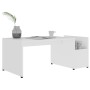 Mesa de centro madera contrachapada blanco 90x45x35 cm de vidaXL, Mesas de centro - Ref: Foro24-802921, Precio: 35,05 €, Desc...
