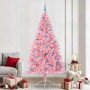 Árbol de Navidad Artificial Preiluminado Rosa 240 cm PVC en Decoración Festiva y Estacional | Comprar online en Foru.es
