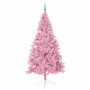 Árbol de Navidad Artificial Preiluminado Rosa 240 cm PVC en Decoración Festiva y Estacional | Comprar online en Foru.es
