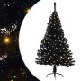 Árbol de Navidad Artificial Preiluminado Negro 120 cm PVC en Decoración Festiva y Estacional | Comprar online en Foru.es