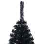 Árbol de Navidad Artificial Preiluminado Negro 120 cm PVC en Decoración Festiva y Estacional | Comprar online en Foru.es