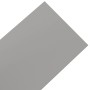 Borduras de jardín 2 uds polietileno gris 10 m 20 cm de vidaXL, Ribetes y bordes para jardín - Ref: Foro24-3155452, Precio: 8...