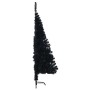 Árbol de Navidad Artificial Preiluminado Negro 120 cm PVC en Decoración Festiva y Estacional | Comprar online en Foru.es