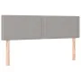 Cama box spring con colchón tela gris claro 140x190 cm de vidaXL, Camas y somieres - Ref: Foro24-3126157, Precio: 448,35 €, D...