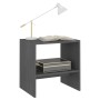 Mesitas de noche 2 uds madera maciza pino gris 40x30,5x40 cm de vidaXL, Mesitas de noche - Ref: Foro24-808058, Precio: 32,80 ...
