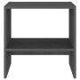 Mesitas de noche 2 uds madera maciza pino gris 40x30,5x40 cm de vidaXL, Mesitas de noche - Ref: Foro24-808058, Precio: 32,80 ...