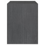 Mesitas de noche 2 uds madera maciza pino gris 40x30,5x40 cm de vidaXL, Mesitas de noche - Ref: Foro24-808058, Precio: 32,80 ...