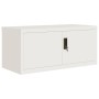 Armario archivador de acero blanco 90x40x40 cm en Armarios archivadores | Comprar online en Foru.es