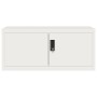 Armario archivador de acero blanco 90x40x40 cm en Armarios archivadores | Comprar online en Foru.es