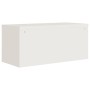 Armario archivador de acero blanco 90x40x40 cm en Armarios archivadores | Comprar online en Foru.es