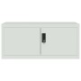 Armario archivador de acero gris claro 90x40x40 cm en Armarios archivadores | Comprar online en Foru.es