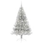 Árbol de Navidad Artificial Preiluminado Plateado 150 cm PET en Decoración Festiva y Estacional | Comprar online en Foru.es