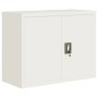 Armario archivador de acero blanco 90x40x70 cm en Armarios archivadores | Comprar online en Foru.es