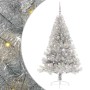 Árbol de Navidad Artificial Preiluminado Plateado 180 cm PET en Decoración Festiva y Estacional | Comprar online en Foru.es