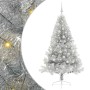 Árbol de Navidad Artificial Preiluminado Plateado 180 cm PET en Decoración Festiva y Estacional | Comprar online en Foru.es