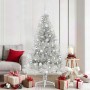 Árbol de Navidad Artificial Preiluminado Plateado 180 cm PET en Decoración Festiva y Estacional | Comprar online en Foru.es