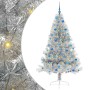 Árbol de Navidad Artificial Preiluminado Plateado 180 cm PET en Decoración Festiva y Estacional | Comprar online en Foru.es