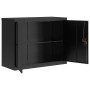 Armario archivador de acero negro 90x40x70 cm en Armarios archivadores | Comprar online en Foru.es