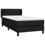 Box spring bed with black fabric mattress 90x190 cm by vidaXL, Beds and slatted bases - Ref: Foro24-3126047, Price: 291,95 €,...