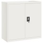 Armario archivador de acero blanco 90x40x90 cm en Armarios archivadores | Comprar online en Foru.es