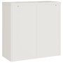 Armario archivador de acero blanco 90x40x90 cm en Armarios archivadores | Comprar online en Foru.es