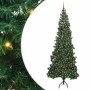 Árbol de Navidad Artificial de Esquina Verde 240 cm PVC y Metal en Decoración Festiva y Estacional | Comprar online en Foru.es
