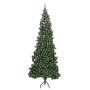 Árbol de Navidad Artificial de Esquina Verde 240 cm PVC y Metal en Decoración Festiva y Estacional | Comprar online en Foru.es