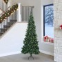 Árbol de Navidad Artificial de Esquina Verde 240 cm PVC y Metal en Decoración Festiva y Estacional | Comprar online en Foru.es