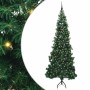 Árbol de Navidad Artificial de Esquina Verde 240 cm PVC y Metal en Decoración Festiva y Estacional | Comprar online en Foru.es