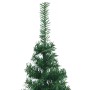 Árbol de Navidad Artificial de Esquina Verde 240 cm PVC y Metal en Decoración Festiva y Estacional | Comprar online en Foru.es