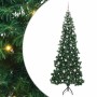 Árbol de Navidad Artificial de Esquina Verde 240 cm PVC y Metal en Decoración Festiva y Estacional | Comprar online en Foru.es
