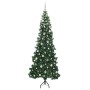 Árbol de Navidad Artificial de Esquina Verde 240 cm PVC y Metal en Decoración Festiva y Estacional | Comprar online en Foru.es