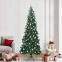 Árbol de Navidad Artificial de Esquina Verde 240 cm PVC y Metal en Decoración Festiva y Estacional | Comprar online en Foru.es