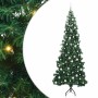 Árbol de Navidad Artificial de Esquina Verde 240 cm PVC y Metal en Decoración Festiva y Estacional | Comprar online en Foru.es