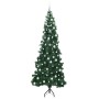 Árbol de Navidad Artificial de Esquina Verde 240 cm PVC y Metal en Decoración Festiva y Estacional | Comprar online en Foru.es