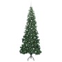 Árbol de Navidad Artificial de Esquina Verde 240 cm PVC y Metal en Decoración Festiva y Estacional | Comprar online en Foru.es