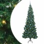 Árbol de Navidad Artificial de Esquina Verde 240 cm PVC y Metal en Decoración Festiva y Estacional | Comprar online en Foru.es