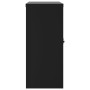 Armario archivador de acero negro 90x40x90 cm en Armarios archivadores | Comprar online en Foru.es