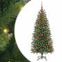 Árbol de Navidad artificial con 150 LED Verde 120 cm PE y PVC en Decoración Festiva y Estacional | Comprar online en Foru.es