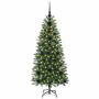 Árbol de Navidad artificial con 150 LED Verde 120 cm PE y PVC en Decoración Festiva y Estacional | Comprar online en Foru.es