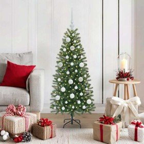 Árbol de Navidad artificial con 150 LED Verde 120 cm PE y PVC en Decoración Festiva y Estacional | Comprar online en Foru.es