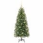 Árbol de Navidad artificial con 150 LED Verde 120 cm PE y PVC en Decoración Festiva y Estacional | Comprar online en Foru.es