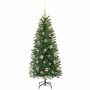Árbol de Navidad artificial con 150 LED Verde 120 cm PE y PVC en Decoración Festiva y Estacional | Comprar online en Foru.es